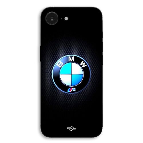 Coque Pour iPhone 17e Bmw Logo M lumineux carbone Maniacase