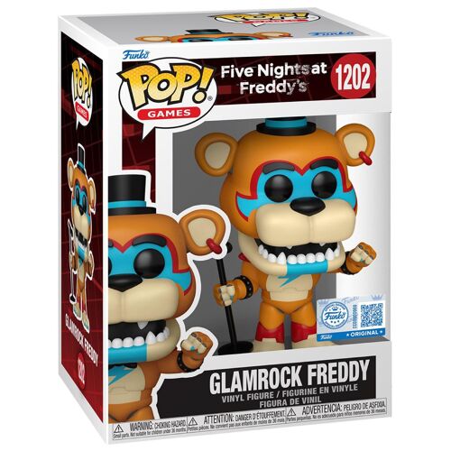 Figurine Funko Pop - Five Nights At Freddy's N°1202 - Glamrock Freddy (91962)