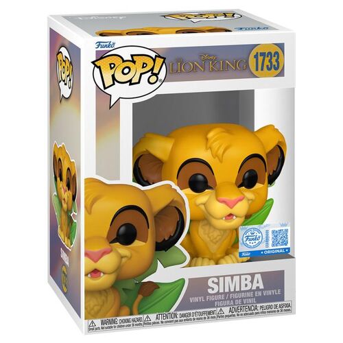Figurine Funko Pop - Le Roi Lion [Disney] N°1733 - Simba (91969)