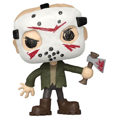 Figurine Funko Pop - Vendredi 13 - Jason Voorhees - Gribouillage (93141)