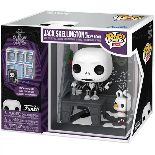 Figurine Funko Pop! Nook | L'etrange Noel De Mr Jack | La Chambre De Jack Skelli