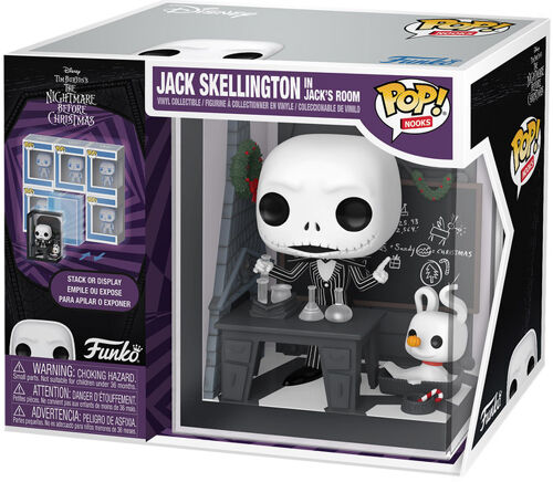 Figurine Funko Pop! Nook | L'etrange Noel De Mr Jack | La Chambre De Jack Skelli