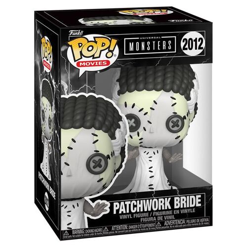 Figurine Funko Pop - Universal Monsters N°2012 - La Fiancée De Frankenstein (Patchwork) (90875)