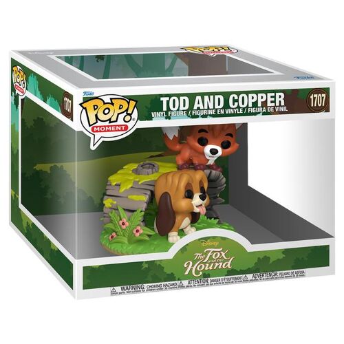 Figurine Funko Pop - Rox Et Rouky N°1707 - Rox Et Rouky - Moment (90331)