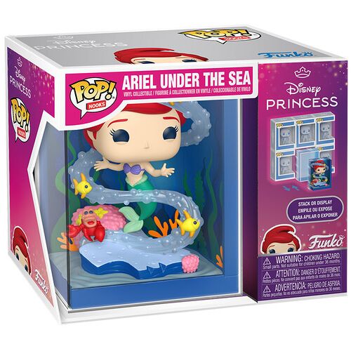 Figurine Funko Pop - Disney Ultimate Princess - Ariel Sous L'océan - Book Nook (93219)