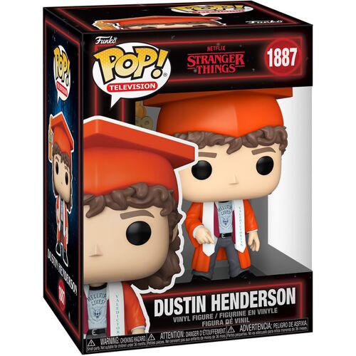 Figurine Funko Pop - Stranger Things N°1887 - Dustin Henderson (Remise Des Diplômes) (94353)