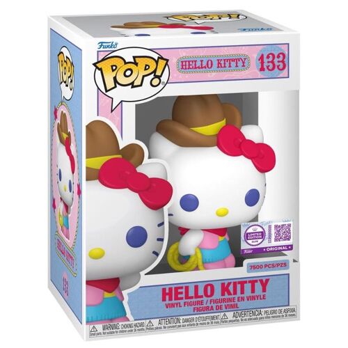 Figurine Funko Pop - Sanrio N°133 - Hello Kitty Cowboy (90744)