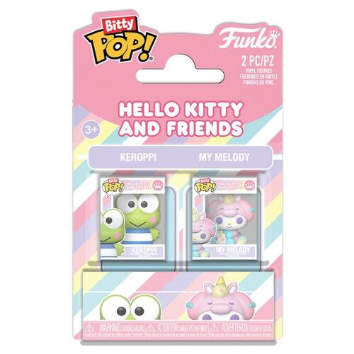 Figurine Funko Pop - Sanrio - Keroppi & My Melody - Pack Bitty Pop (94213)