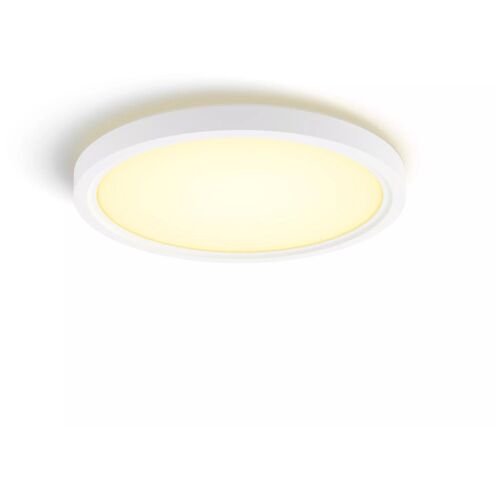 Philips Hue White Ambiance Panneau De Plafond Rond Tento Wa Led 29,1 Cm Blanc