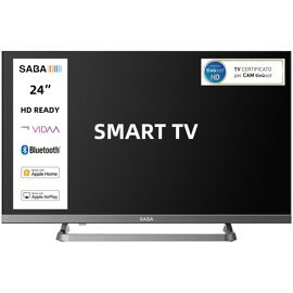SABA SA24S89VDA TV 24" HD Smart TV Wifi Gris 160 cd/m²