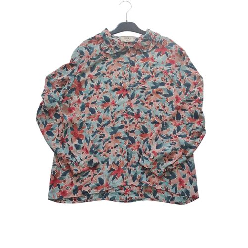 Chemisier Imprimer Fleurs Colorés M / 38