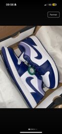 Jordan 1 Basse Coloris Violet - 44