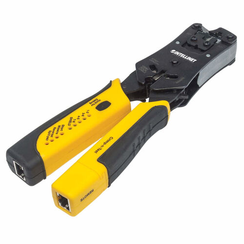 Intellinet 780124 Pince à sertir Noir et Jaune