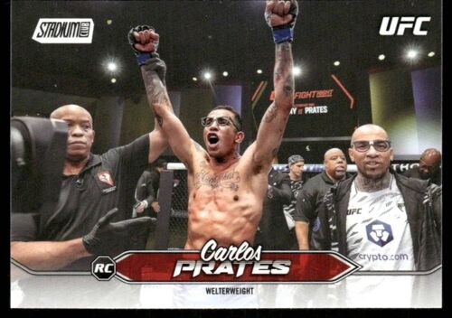 2025 Stadium Club Ufc #78 Carlos Prates Rc - Ufc
