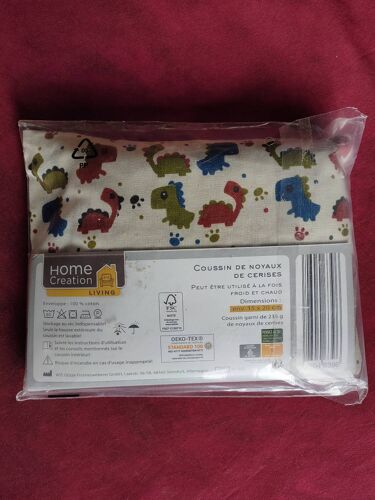 Coussin Neuf De Noyaux De Cerise
