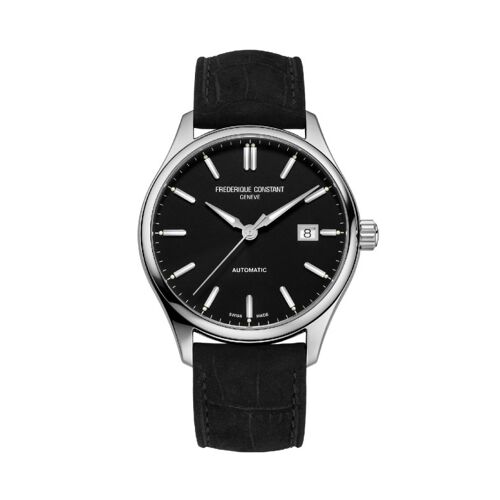 Montre Homme Frederique Constant Classics Index Automatic Fc-303nb5b6 - Boîtier Acier Et Cadran Noir