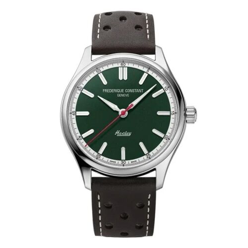 Montre Homme Frederique Constant Vintage Rally Healey Fc-301hgrs5b26 - Édition Limitée Cadran Vert Anglais