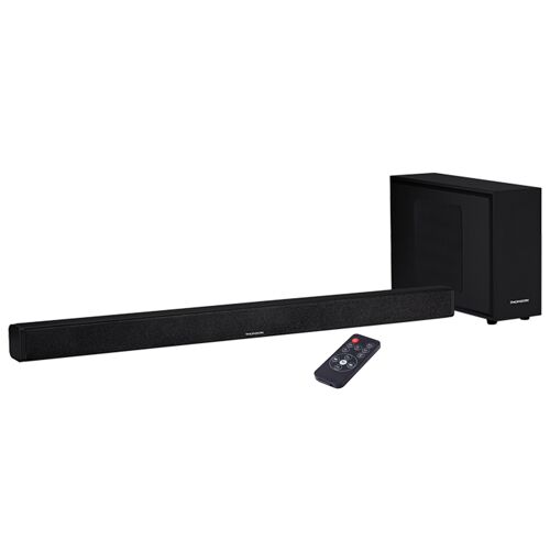 Barre de son MyTHOMSON SB250BT avec caisson de basses sans fil ¿ Bluetooth, HDMI ARC, USB, TV
