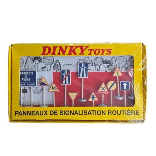 Dinky Toys Réf. 593 Panneaux De Signalisation Routière Atlas 2014 -Dinky Toys-Dinky Toys