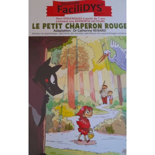 Le Petit Chaperon Rouge Pour Les Enfants Dyslexiques À Partir De 7ans