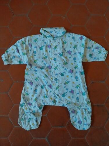 Pyjama Toile Coton Imprimé Oursons O'kids Mini