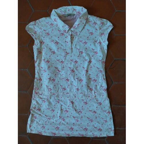 Robe Chemisier Popeline Coton Imprimé Children Tex