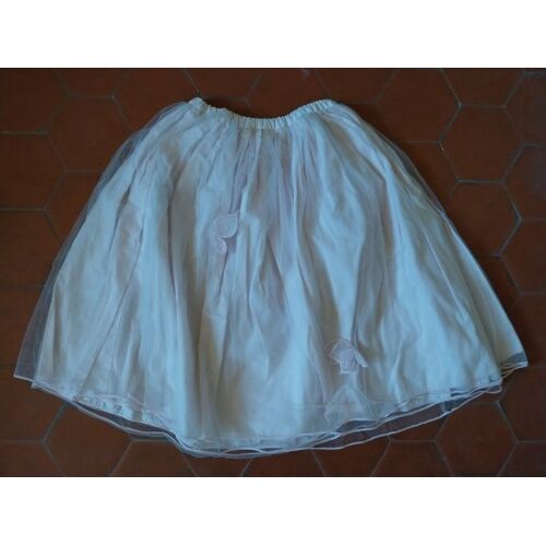 Jupon Tulle Et Coton Rose Okaïdi