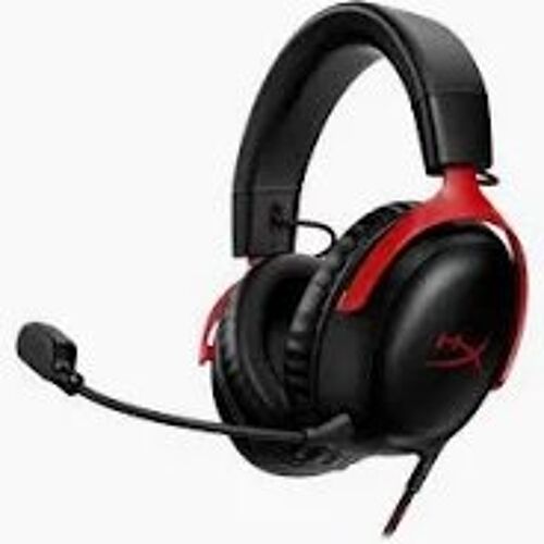 hyperx could III filaire noir/rouge