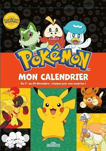 Calendrier De L'avent Pokémon - Inclus : Du Fil Doré Pour Suspendre Tes Créations Partout Dans La Maison !