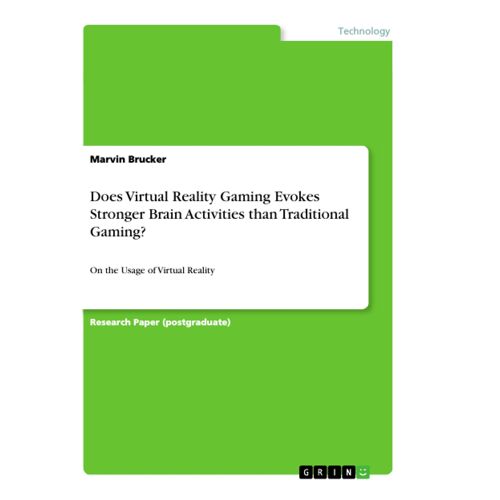 Does Virtual Reality Gaming Evokes Stronger Brain Activities Than Traditional Gaming?
