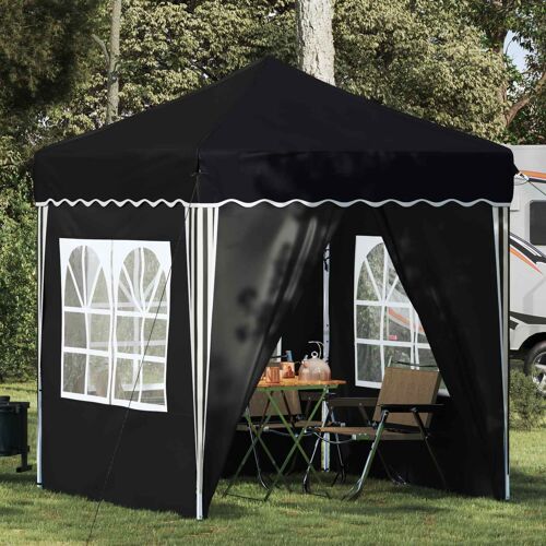 Vidaxl Tente De Fête Pop-Up Anthracite 195 X 195 X 245 Cm Tissu Oxford