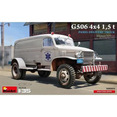 G506 4¿4 1,5 T Panel Delivery Truckhighly Detailed Plastic Model Kitphoto-Etched Parts