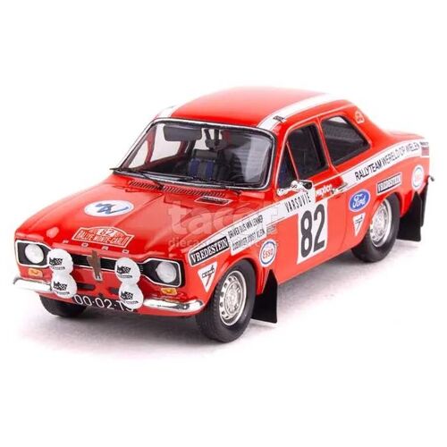 Voiture miniature de collection - Ford Escort MKI Monte-Carlo 1972 - Trofeu 1/43