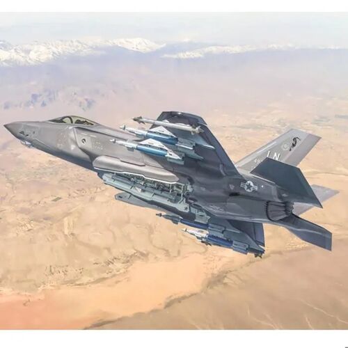 Maquette Avion Militaire : Lockheed Martin F-35a Lightning Ii Ctol-Italeri