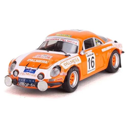 Voiture miniature de collection - Alpine A110 Firestone Rally 1976 - Trofeu 1/43