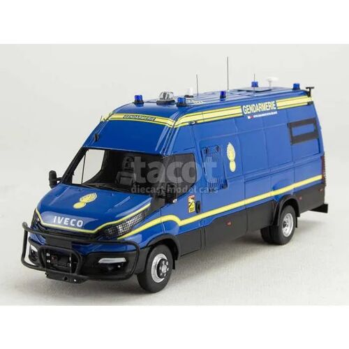 Voiture miniature de collection - Iveco Daily Long Gruau Gendarmerie 2024 - Perfex 1/43