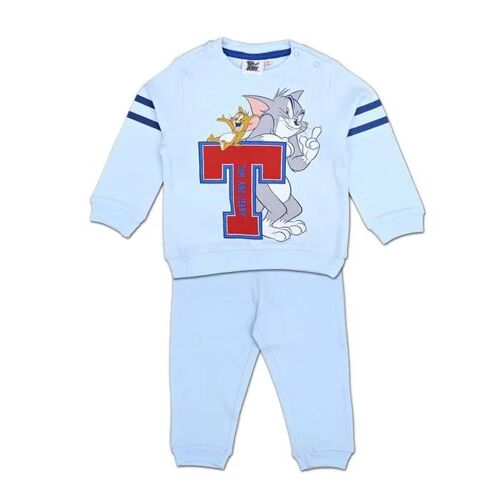 Pigiama Baby Tom&Jerry Autunno Inverno Azzurro