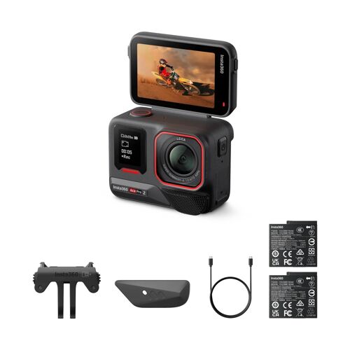 Pack Caméra sport Insta360 Ace Pro 2 Noir