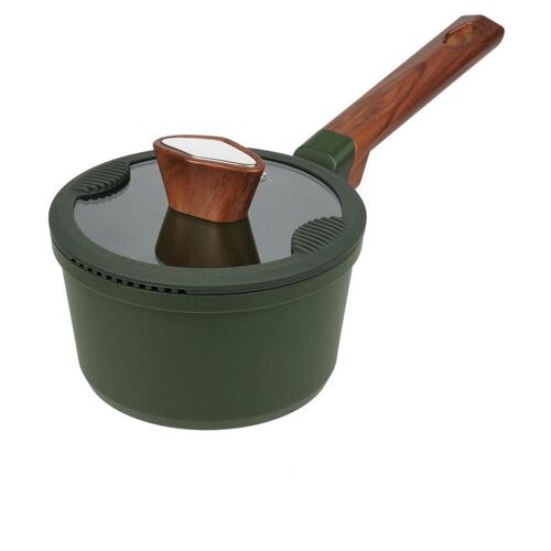 Resto Kitchenware 93700 Casserole À Sauce 1,4 L Rond Vert