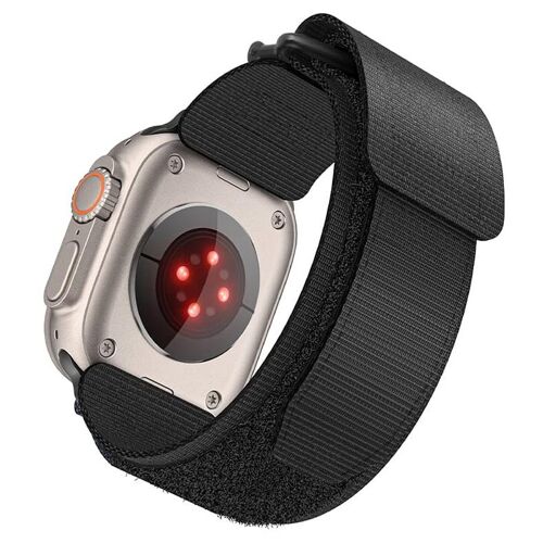 Forcell F-DESIGN FA05 Collier Noir Nylon pour Apple APPLE Watch 38 / 40 / 41 mm