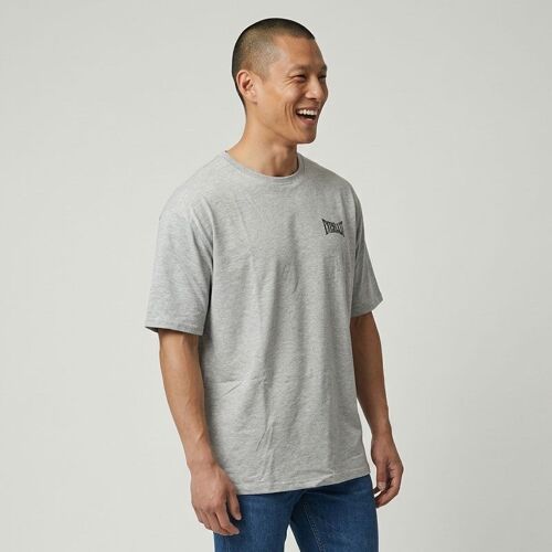 Tee Shirt Col Rond Coton Avec Logo Homme Everlast