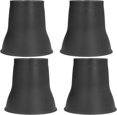 Ulteronixshop-Lot De 4 Rehausseurs De Meubles Réglables en Forme De Corne De 15,2 Cm pour Pieds De Canapé, Robustes avec Coussinets Antidérapants, Cadre De Lit pour Table, Chaise, Bureau, Canapé