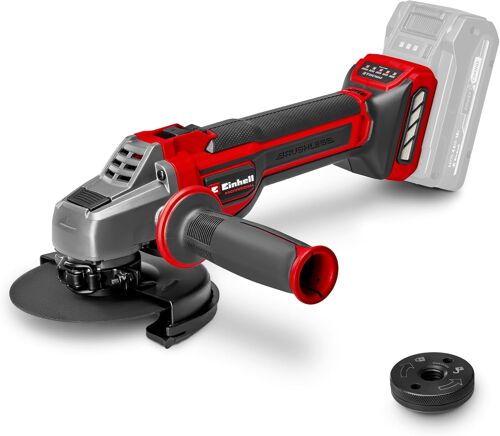 Ulteronixshop-Professional Meuleuse d¿angle sans fil TP-AG 18/125 CE Q Li Power X-Change (18 V, 900 W, Ø 125 mm, prof. de coupe 33 mm, moteur sans charbon, sans disque de coupe ni batterie)