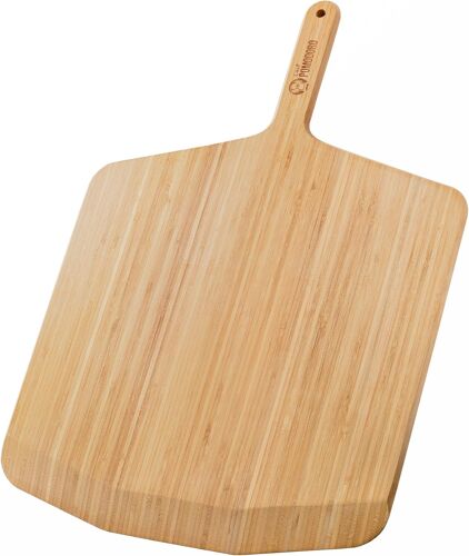 Ulteronixshop-Grande Pelle A Pizza En Bois De Bambou (41 Cm) - Pelle Pizza Et Planche À Découper, Préparer Et Tranférer Vos Pizza Et Pains - Planche Pizza Légère Et Résistant, Convient Aux Fours