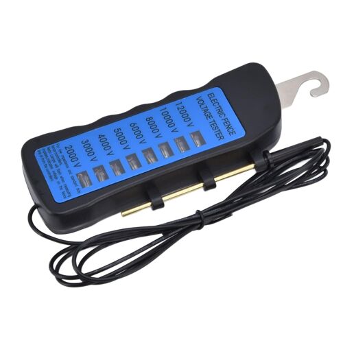 Ulteronixshop-Testeur De Tension Cloture, Testeur De Ligne Pour Clôture 12kv 2000 À 12000v, Testeur Clôture Électrique, Détecteur Clôture Électrique Portable Pour Ferme De Jardin