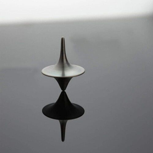 Ulteronixshop-Toupie précise, toupie portable en métal de précision, équilibre parfait exquis, gyroscope de bureau, totem vintage en alliage de zinc