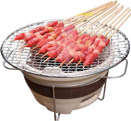 Ulteronixshop-Poêle à Charbon de Bois en Céramique D'argile, Poêle à thé et Petit Barbecue, pour Pique-nique de Camping en Plein Air à la Maison