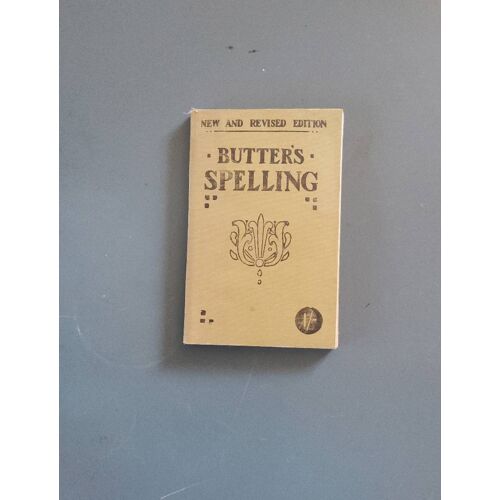 Henry Butter Spelling Book And Expositor