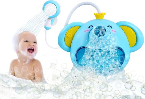 Ulteronixshop-Léphant À Bulles Pour Le Bain Avec Fonction Douche Et Machine À Mousse - Jouet Aquatique Pour Bébé, Plaisir Pour Garçons Et Filles