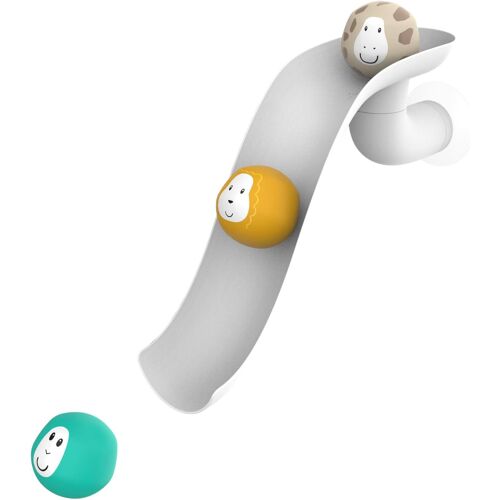 Ulteronixshop-Baby Toys, 1 Slide Plus 3 Animal Rocks (White), 12 Months Old+, No Holes, No Mould